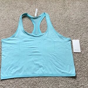 Lululemon swiftly tech racer back tank 2.0 top icing blue 120